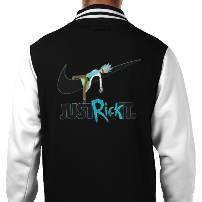 Rick & Morty - Just Rick It Varsity Jacket