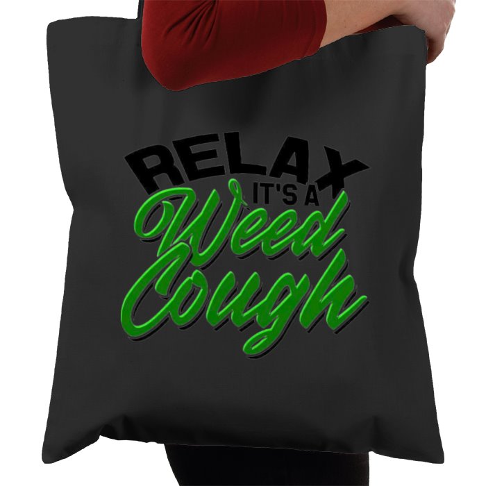 Weed Cough Tote Bag