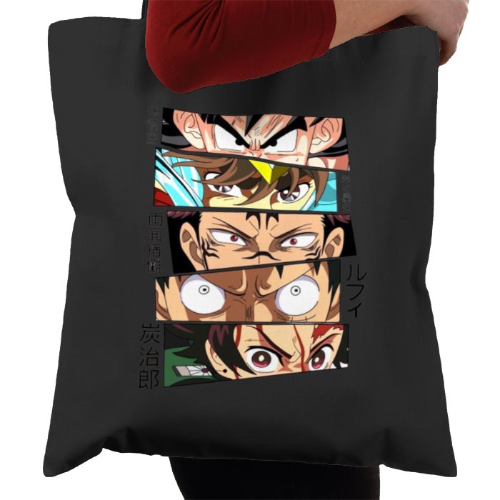 Anime Eyes Tote Bag