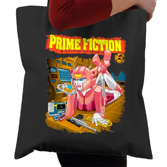 Transformers x Pulp Fiction – Prime Fiction Tote Bag