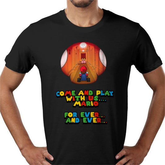 Super Mario x The Shining - Come Play With Us T-shirt