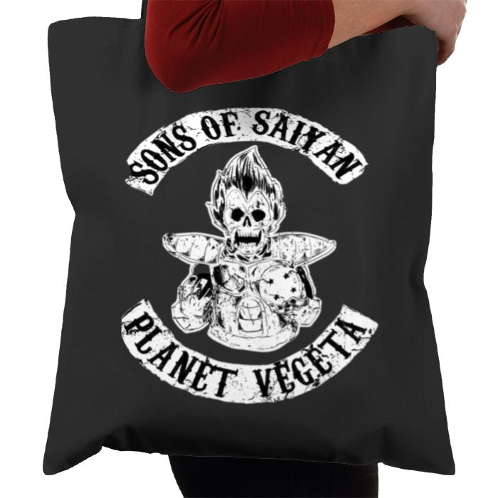 Dragonball Z x Sons Of Anarchy - Sons Of Saiyan's Tote Bag