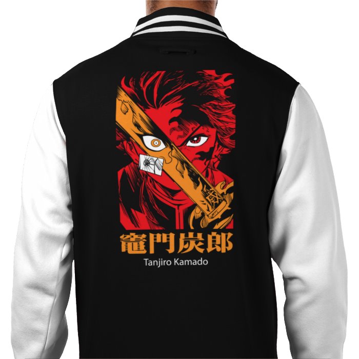 Demon Slayer - Tanjiro Theme 1 Varsity Jacket