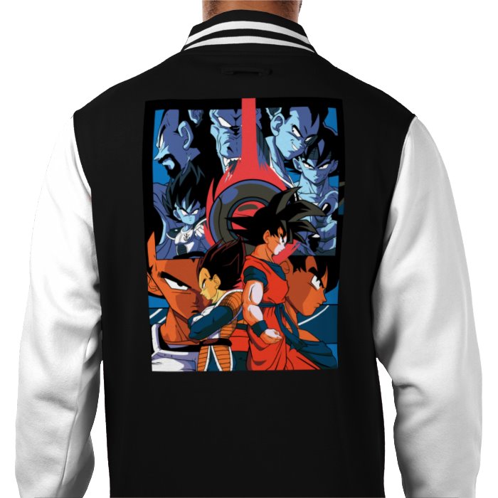 Dragon Ball Z - Saiyan Theme 3 Varsity Jacket