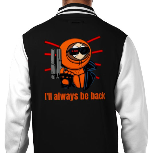 South Park & Terminator - I'll Always Be Back Varsity Jacket