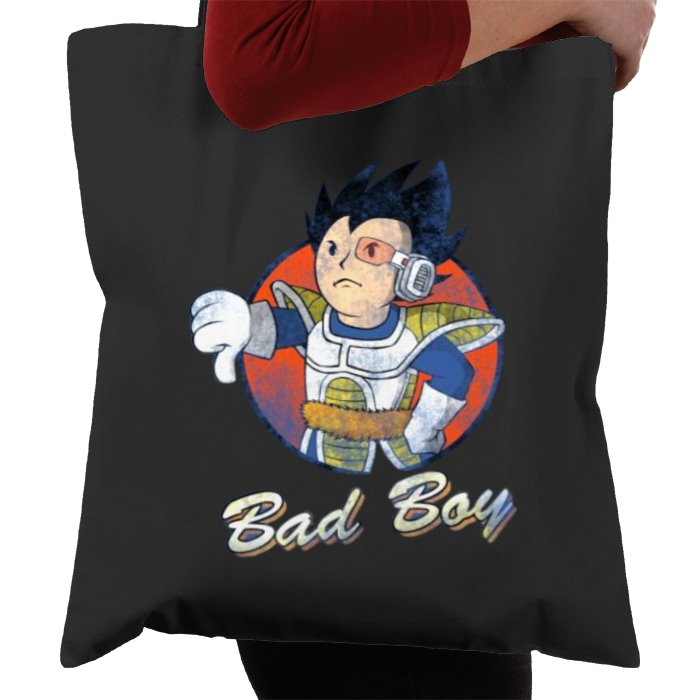 Fallout & Dragon Ball Z - Bad Boy Thumbs Down Tote Bag