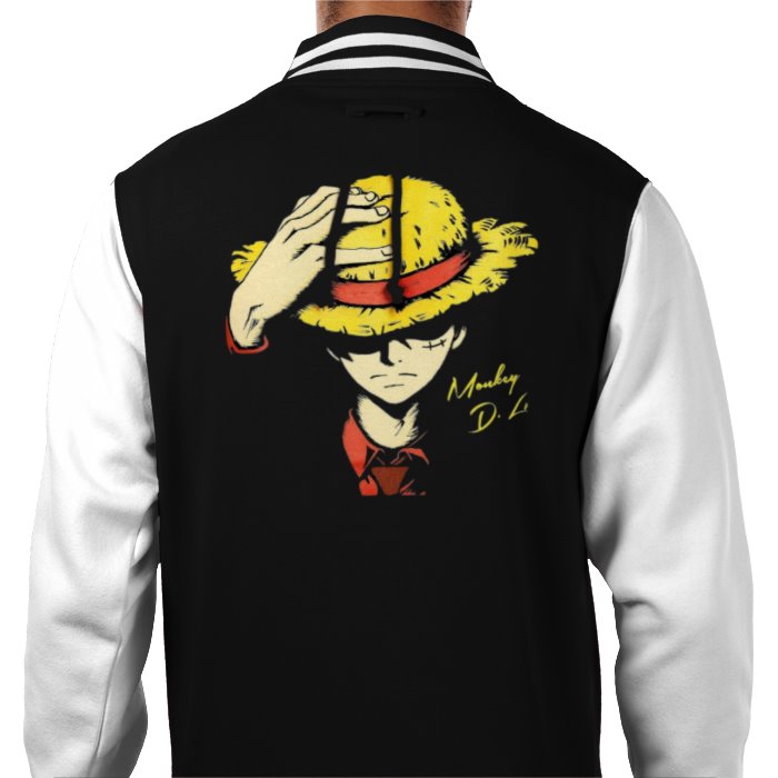 One Piece - Luffy Theme 7 Varsity Jacket