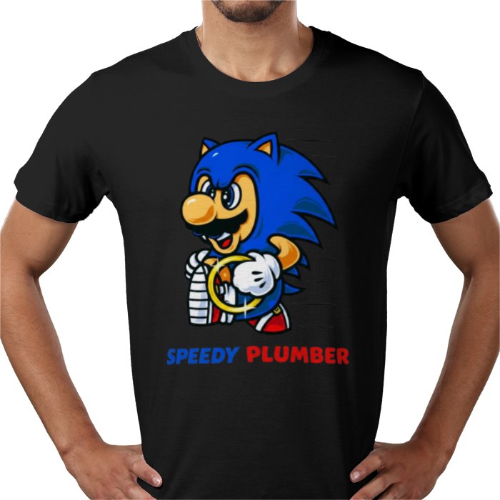 Super Mario x Sonic - Mario The Hedgehog T-shirt