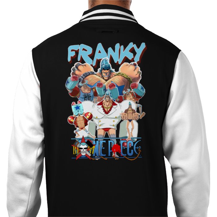 One Piece - Franky Theme 4 Varsity Jacket