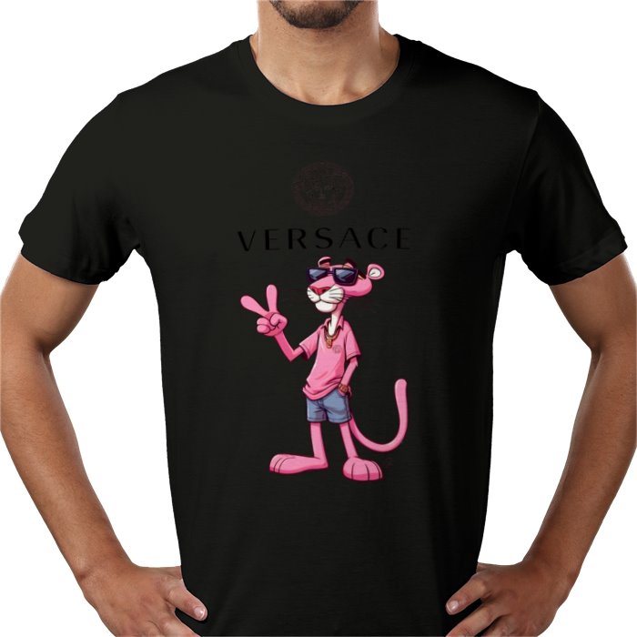 Pink Panther x Versace Parody T-Shirt