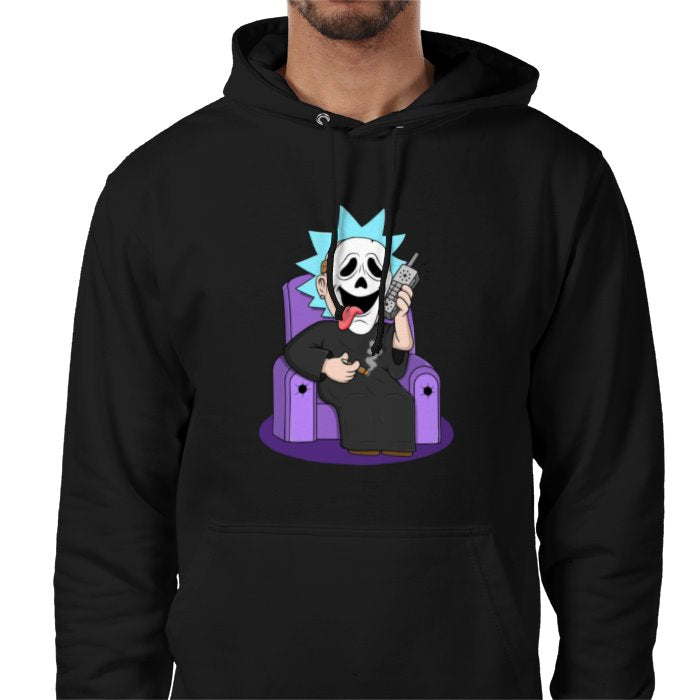 Rick & Morty & Scream - Ghostface Rick Value Hoodie