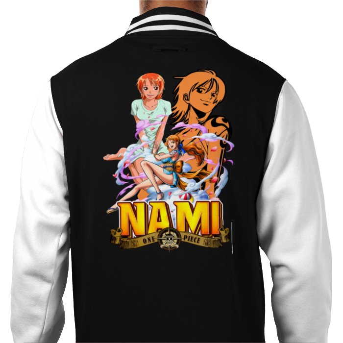 One Piece - Nami Theme 4 Varsity Jacket