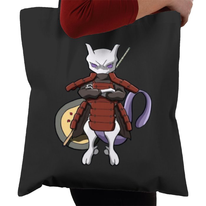 Pokémon & Naruto - Mewto/Madara Tote Bag