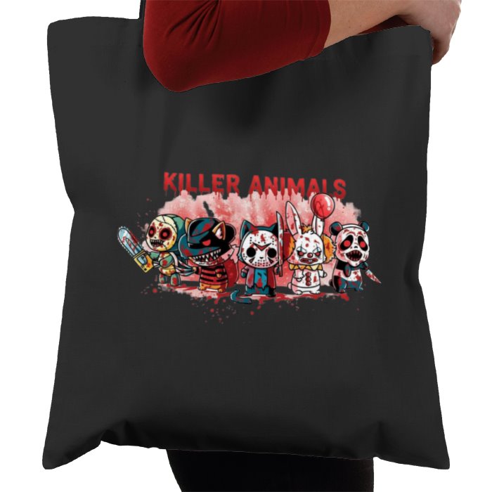 Killer Animals Tote Bag