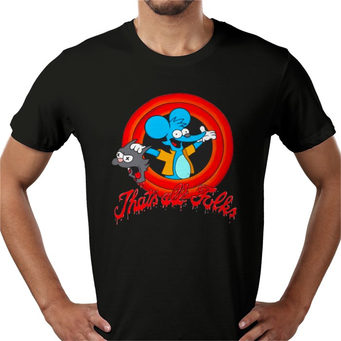 The Simpsons x Looney Tunes — Itchy & Scratchy T-Shirt