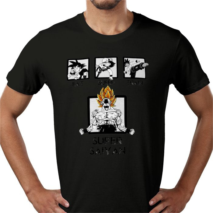 Dragonball Z - Eat Sleep Train T-shirt