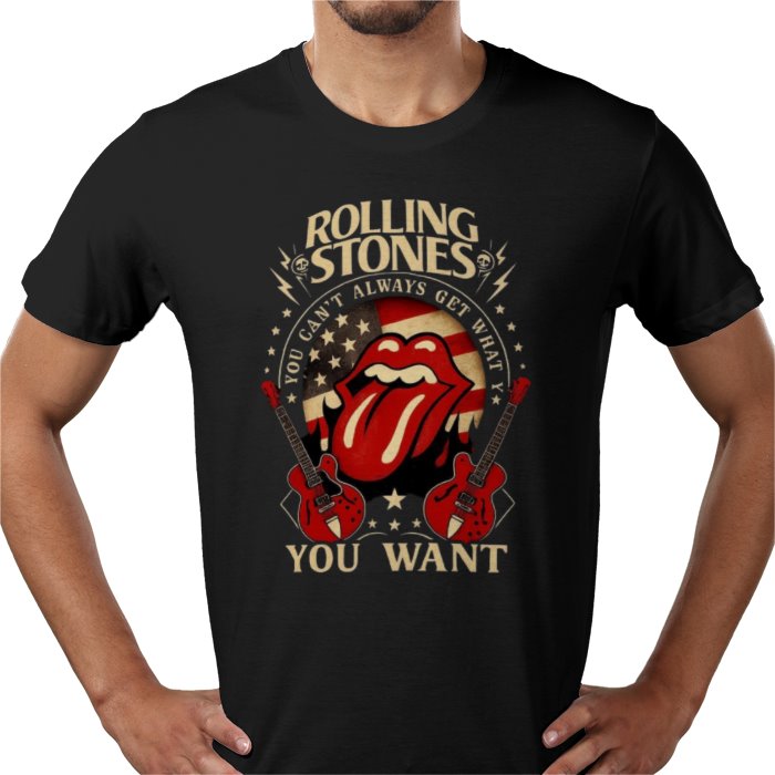 Rolling Stones - You Cant Always Get What You Want T-Shirt