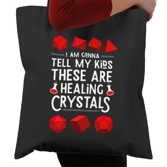 Dungeons & Dragons Healing Crystal Tote Bag