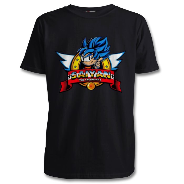 Sonic & Dragonball Z - Sonic The Saiyan T-shirt