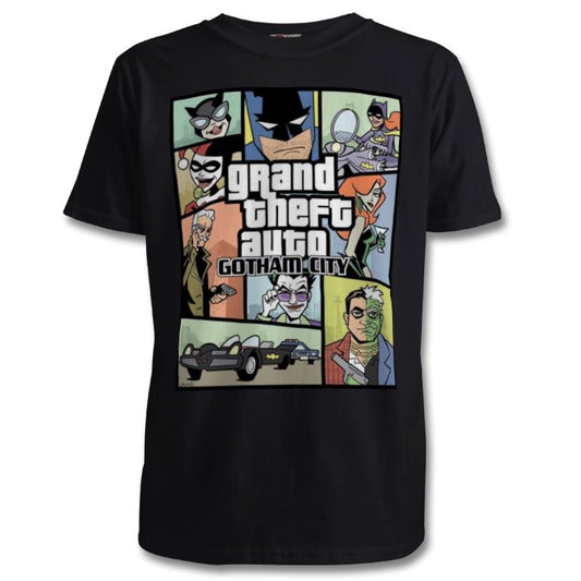 Batman & Grand Theft Auto - Grand Theft Auto Gotham T-shirt