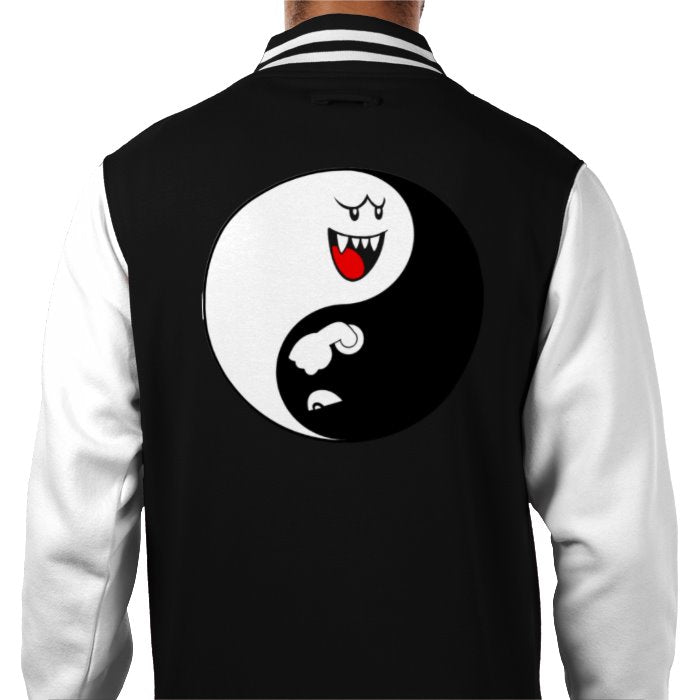 Super Mario Bro's - Ying Yang Varsity Jacket