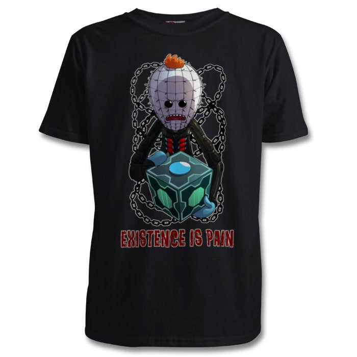 Rick & Morty & Hellraiser - Existence Is Pain T-shirt