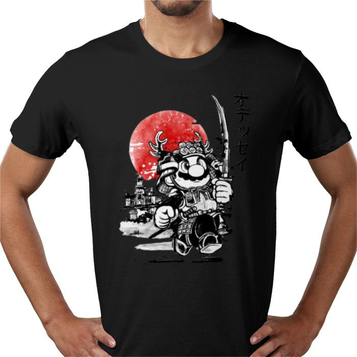 Super Mario Bro's - Samurai Mario T-shirt