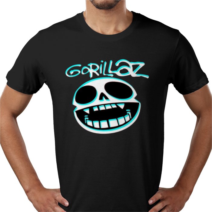 Gorillaz - Skull Cover T-Shirt
