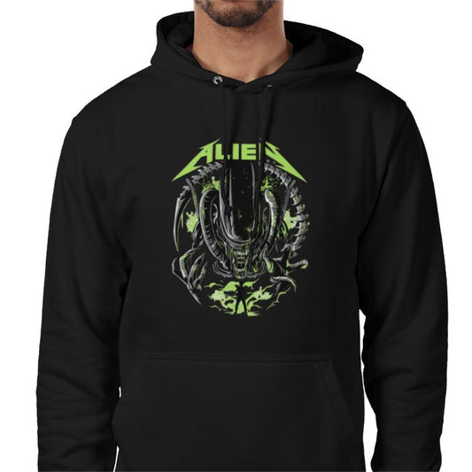 Aliens - Theme 1 Pocket Hoodie
