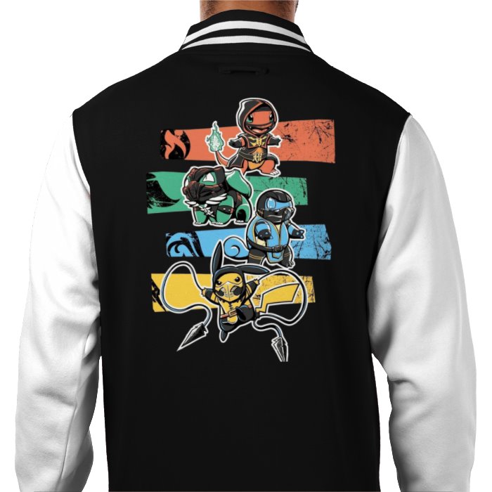 Pokémon & Mortal Kombat - Kombat Starters Varsity Jacket