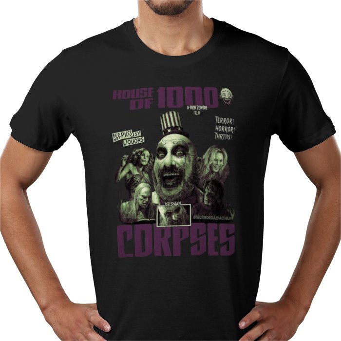 House Of 1000 Corpses Theme T Shirt