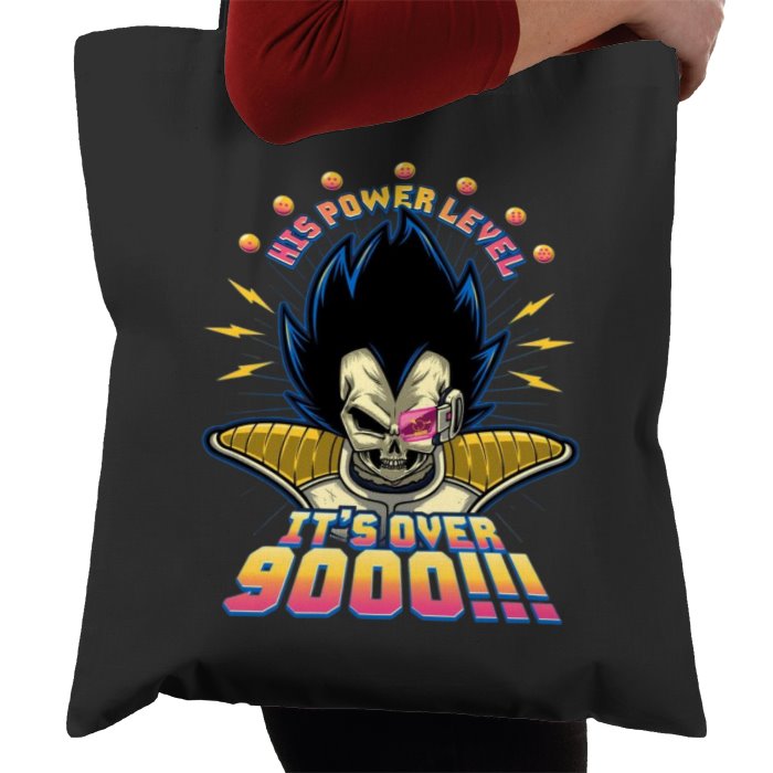Dragonball Z - Its Over 9000! Tote Bag