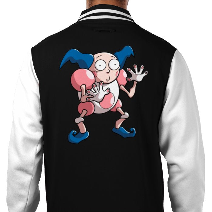 Rick & Morty & Pokémon - Mr Mime Varsity Jacket