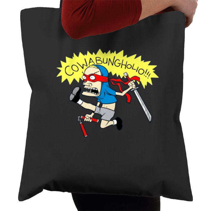 Beavis & Butt Head x Teenage Mutant Ninja Turtles - CowaBungHolio Tote Bag