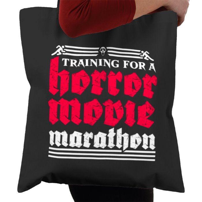 Horror Movie Marathon Tote Bag
