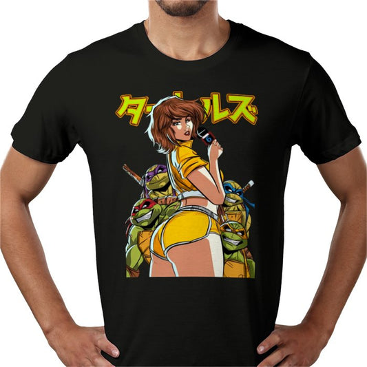 Teenage Mutant Ninja Turtles — April Reporting T-Shirt