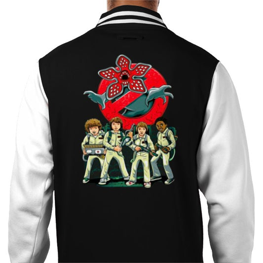 Stranger Things & Ghostbusters - Stranger Busters Varsity Jacket