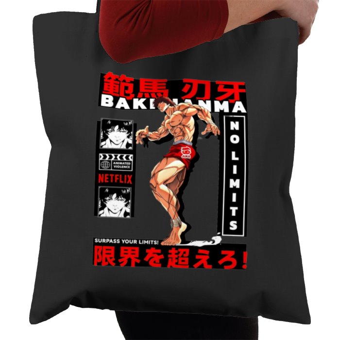 Baki - No Limits Tote Bag