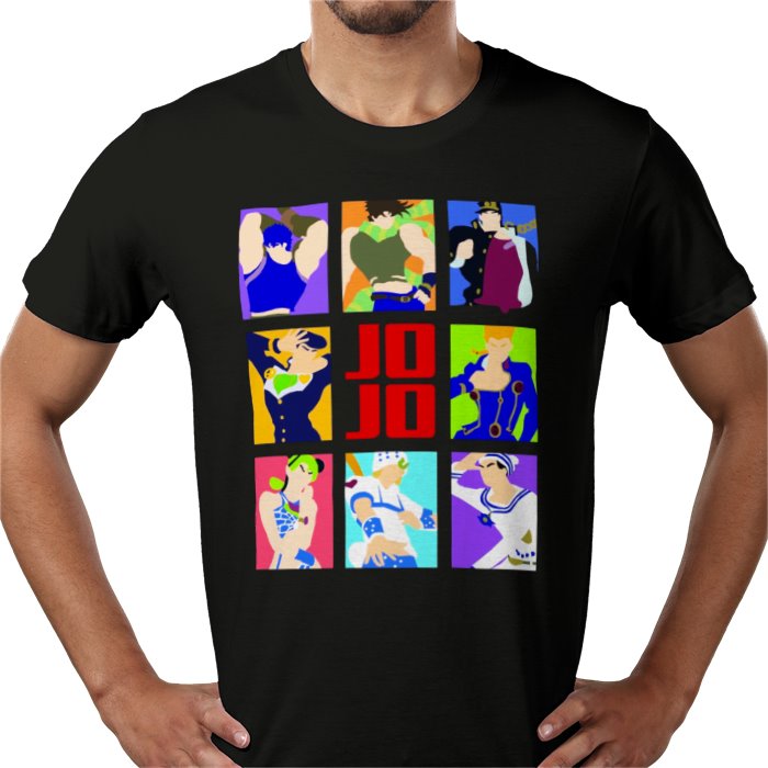 JoJo's Bizarre Adventure - Box Collage T-Shirt