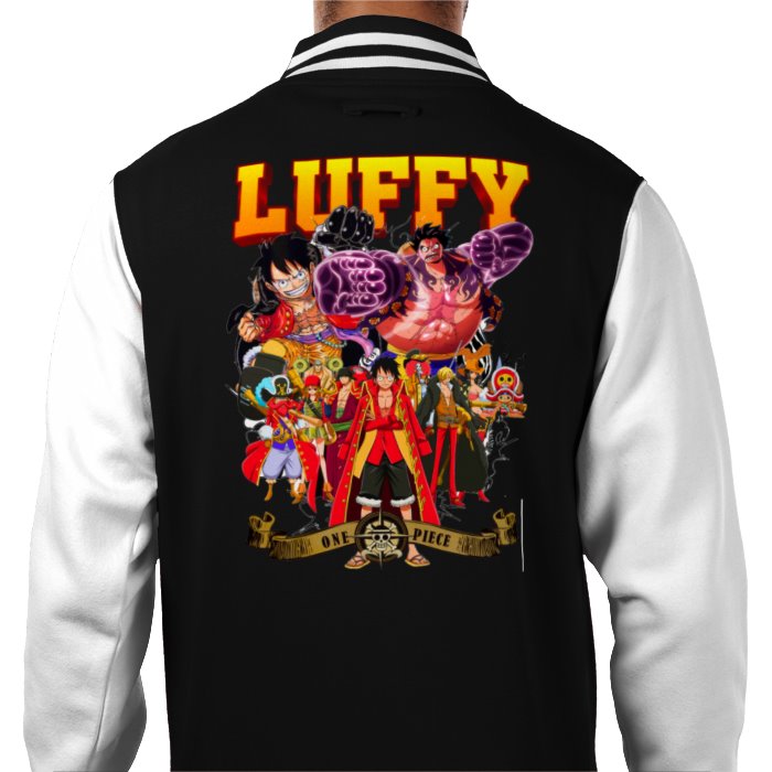 One Piece - Luffy Theme 1 Varsity Jacket