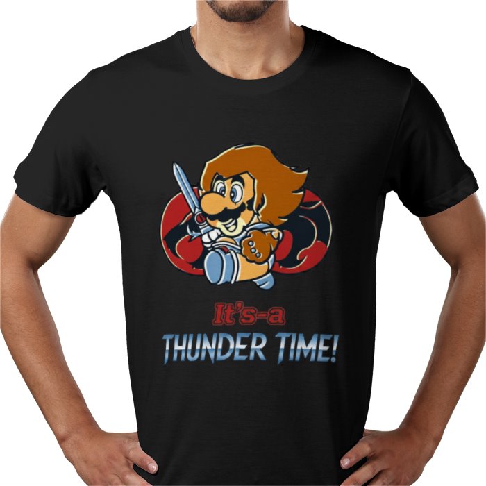 Super Mario x Thundercats - It's-a Thunder Time! T-shirt