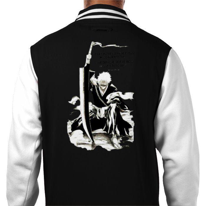 Bleach - Shit Happens Varsity Jacket