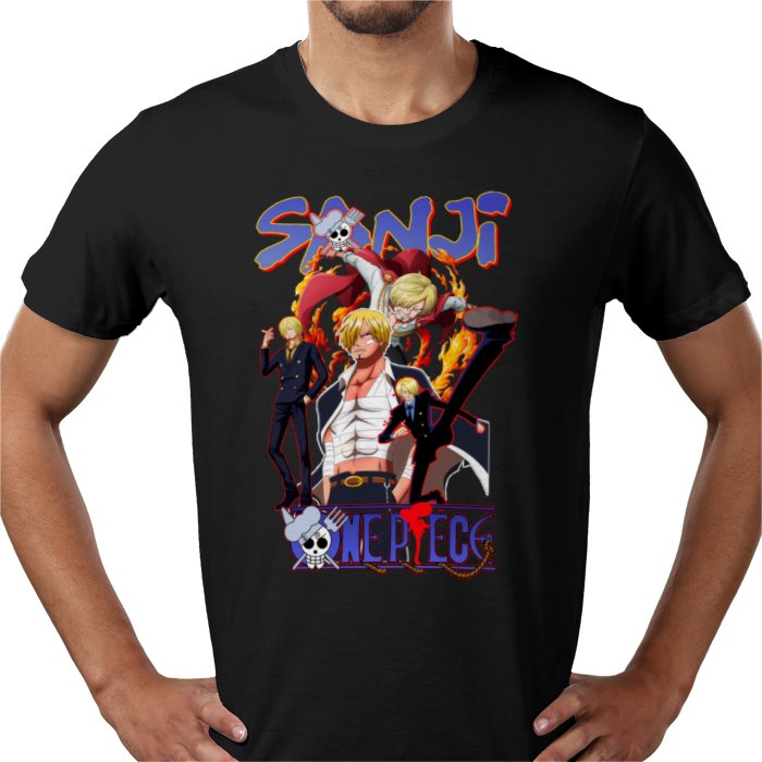 One Piece - Sanji Theme 3 T-Shirt