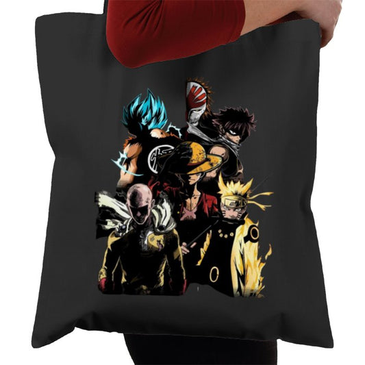 Anime - Heroes Crossover Tote Bag