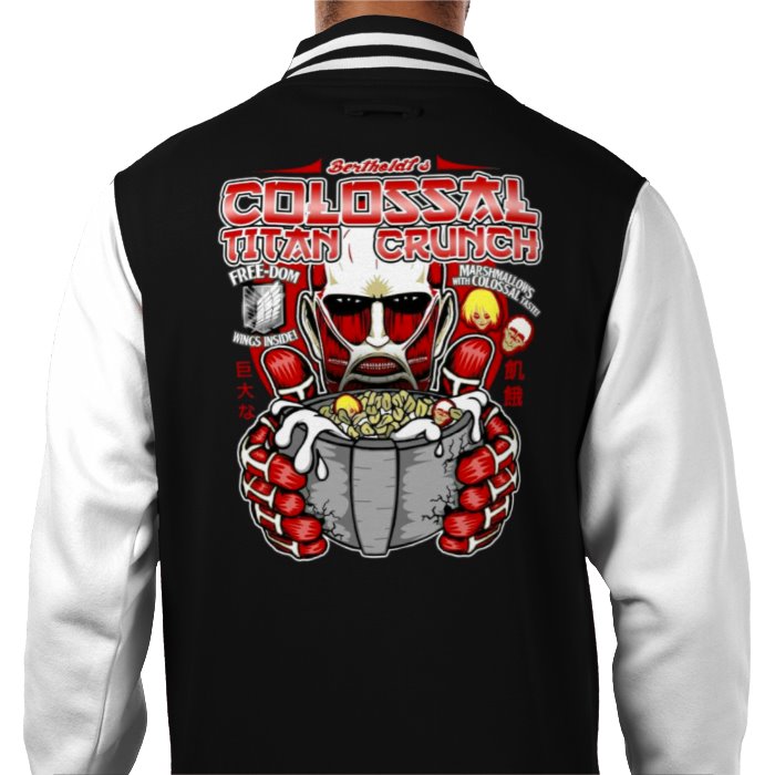 Attack On Titan - Theme 3 Varsity Jacket