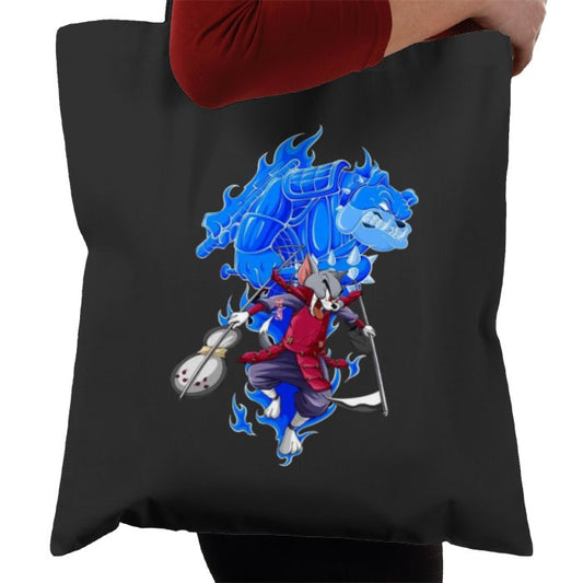 Tom & Jerry & Naruto - Tom/Madara Tote Bag