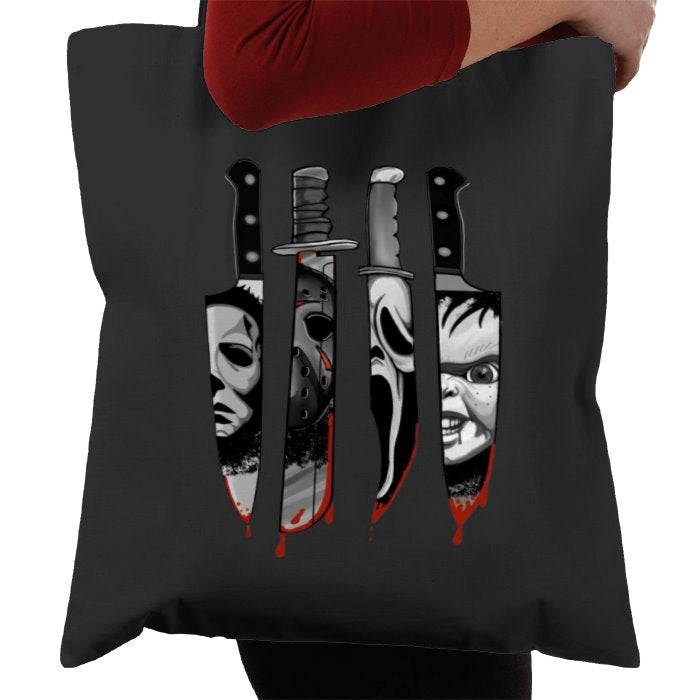 Horror Knifes Tote Bag