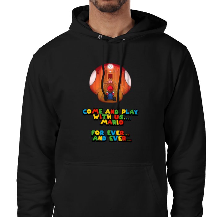 Super Mario x The Shinning - Come Play With Us Value Hoodie