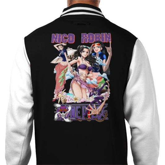 One Piece - Nico Robin Theme 2 Varsity Jacket