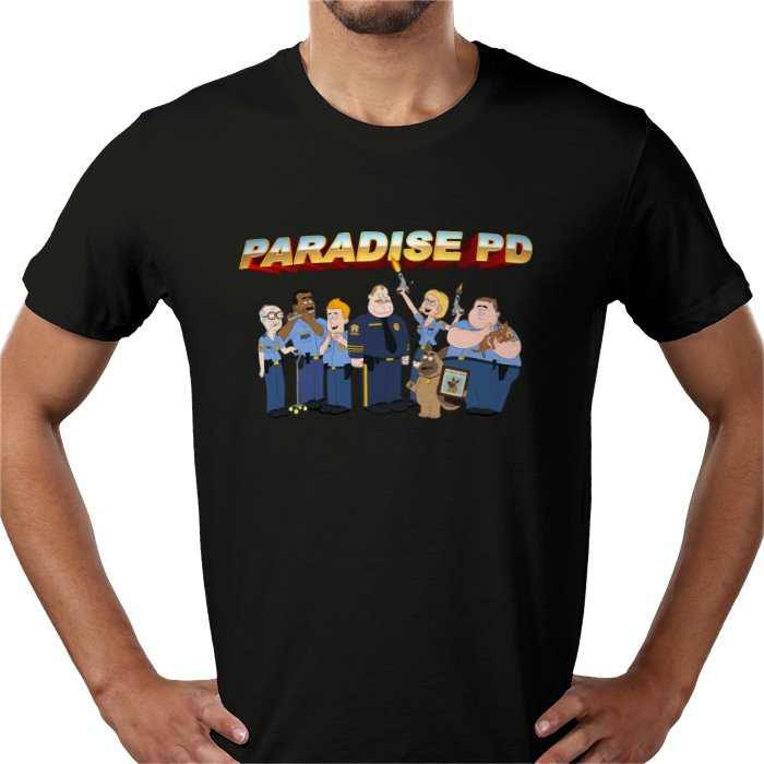 Paradise PD Character Crew T-Shirt